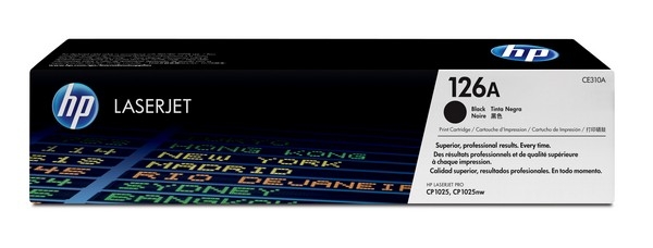 HP 126A Toner Cartridge CE310A, black