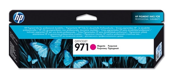 HP 971 Ink Cartridge, magenta