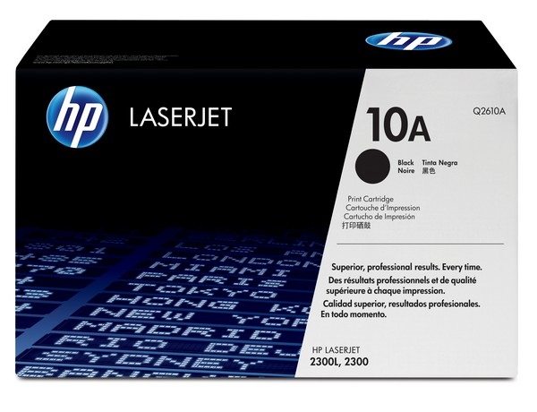 HP 10A Toner Cartridge Q2610A, black