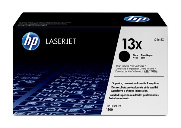 HP 13X Toner Cartridge Q2613X, black