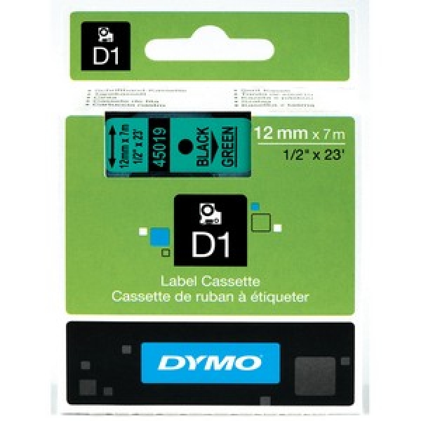 Dymo D1 Label Cassette Standard 1/2  (45019)
