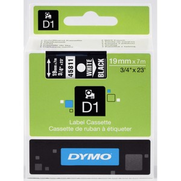 Dymo D1 Label Cassette Standard 3/4  (45811)