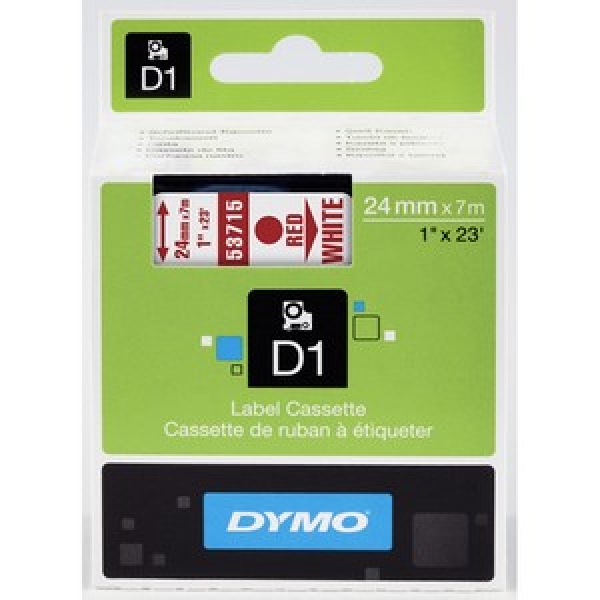 Dymo D1 Label Cassette Standard 1 in. (53715)