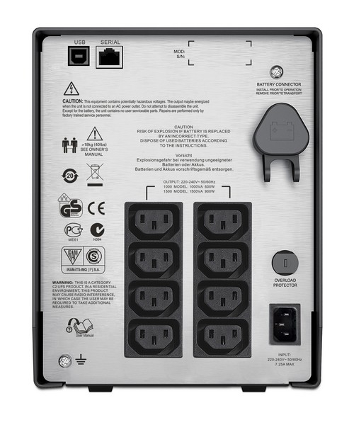 APC Smart-UPS C 1500VA - 230V