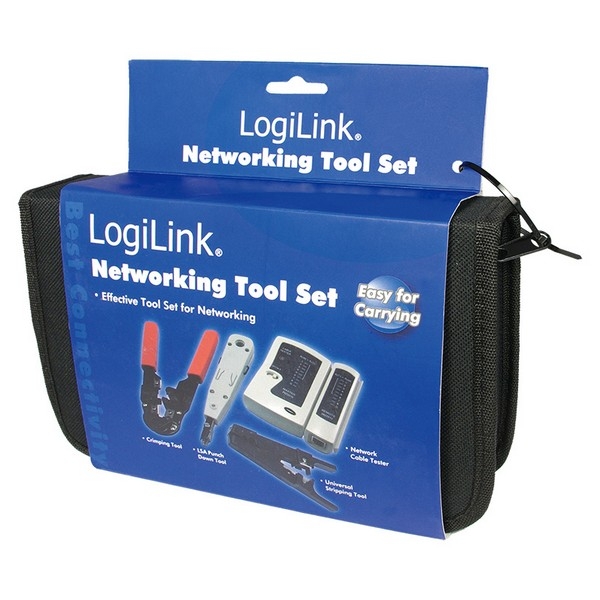 LogiLink Network Tool Kit, 4 parts