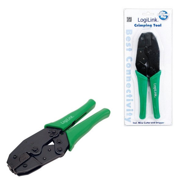 LogiLink Modular Crimping Tool, metal, 
for 8P8C Hirose RJ45